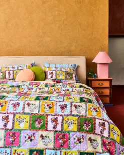Comforters*Kip&Co x Margaret Preston Margaret's Vase Organic Cotton Quilted Bedspread