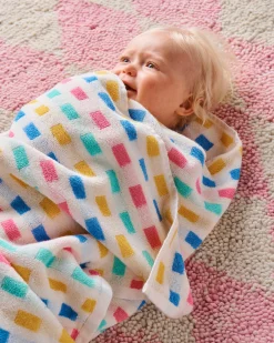 Baby Towels*Kip&Co Terry Baby Towel Tic Tak